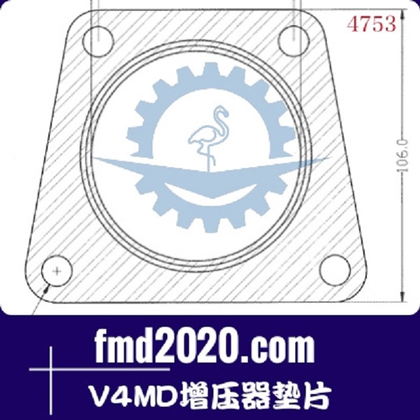 工程机械装载机配件锋芒机械供应V4MD增