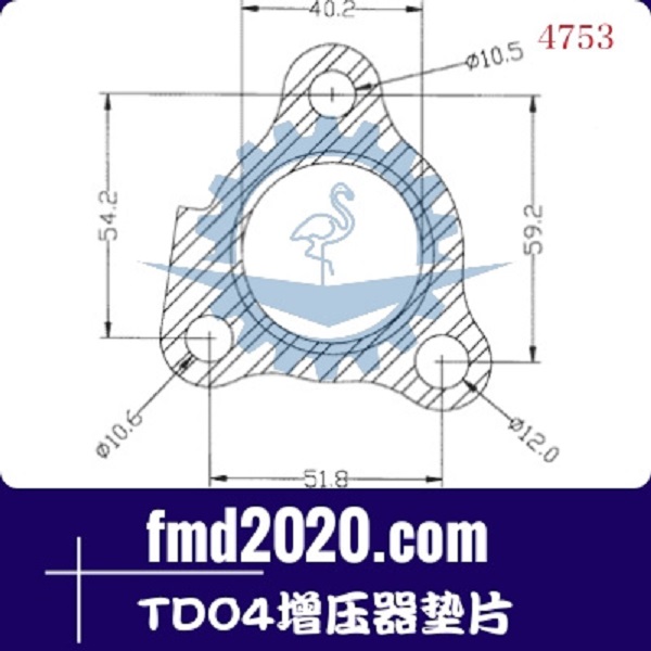 工程机械挖掘机配件锋芒机械供应TD04增