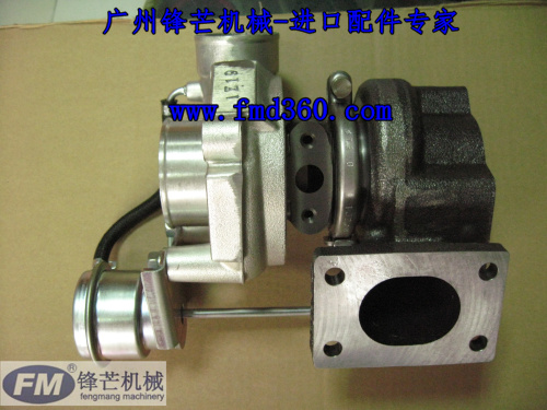 小松PC78UU-6挖掘机S4D95L进口增压器6205-81-8250/4937(图1)