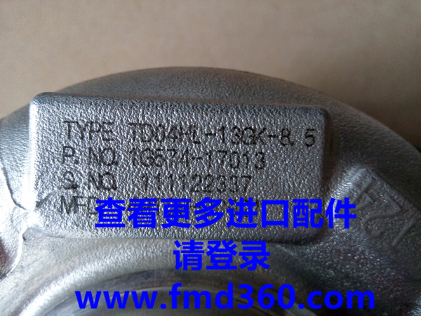 1G574-17013久保田V3800原装增压器49189-00921(图1)